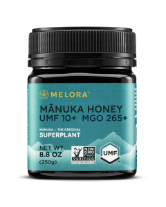 Melora UMF10+ Manuka Honey Jar, 8.8oz.