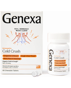 Genexa Cold Crush, 60 Chewable Tablets