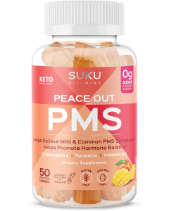 SUKU Peace Out PMS, 50 Gummies