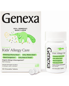 Genexa Allergy-D for Children, 60 Chewable Tablets