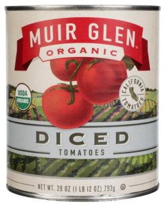 Muir Glen Diced Tomatoes, 28 oz.