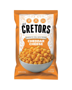 G.H. Cretors Cheddar Cheese Popcorn - Front view