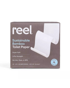 Reel Paper Premium Bamboo Toilet Paper - Front view