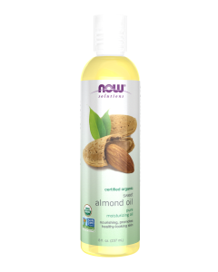 NOW Foods Sweet Almond Oil, Organic - 8 fl. oz.