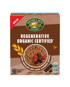 Nature's Path Regenerative Organic Certified Dark Chocolate & Cocoa Instant Oatmeal - Front view