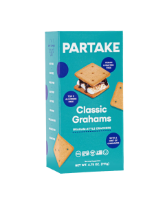 Partake Foods Classic Grahams Crackers - Front view
