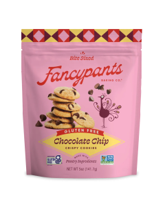 Fancypants Baking Co. Gluten Free Chocolate Chip Cookies - Front view