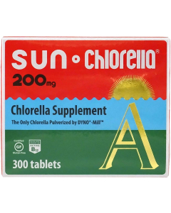 Sun Chlorella "A" 200 mg Supplement, 300 Tablets