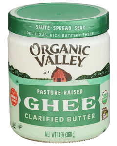 Organic Valley Ghee, Clarified Butter, 13 oz.