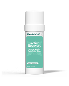 Charlotte's Web Active Recovery Muscle & Joint Pain Relief Stick - Front view