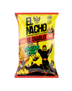 El Nacho Tortilla Chips with Avocado Oil El Diablo - Front view