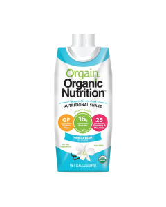 Orgain Vegan Organic Nutrition Shake, Vanilla Bean