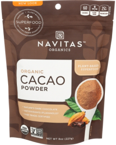 Navitas Naturals Organic Cacao Powder, 8 oz.