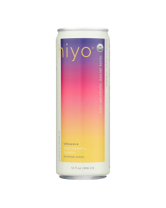 Hiyo NA Blackberry Lemon Organic Social Tonic - Front view