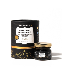 Better Alt Gold+ Himalayan Shilajit Resin - Front view