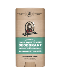 Dr. Squatch Men's Natural Deodorant Rainforest Rapids - Front view