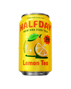 Halfday Iced Tea Prebiotic Lemon Tea - Front view