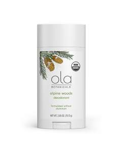 Ola Botanicals Organic Deodorant Alpine Woods - Front view