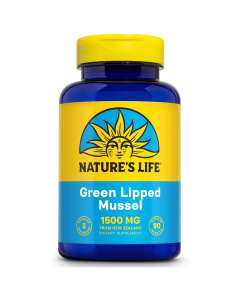 Nature's Life Green Lipped Mussel - Front view