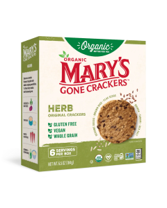 Mary's Gone Crackers Organic Herb Original Crackers - Front view