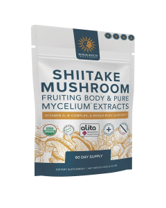 Wholesun Wellness Shiitake Mushroom Extract Powder - Front view
