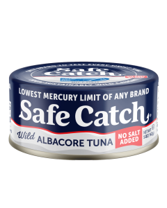 Safecatch No Salt Added Wild Albacore Tuna - Front view
