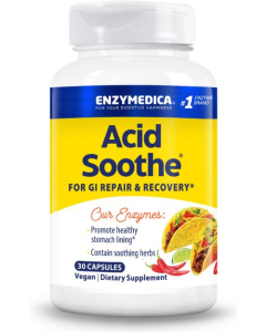 Enzymedica Acid Soothe 30 capsules - Main