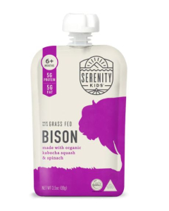 Serenity Kids Bison with Kobocha Squash Pouch - Main