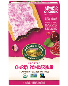 Nature's Path Cherry Pomegranate Taster Pastries - Main