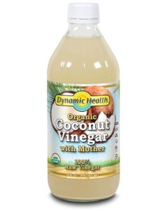 Dynamic Health Organic Coconut Raw Vinegar, 16 oz. 
