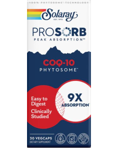 Solaray ProSorb COQ10 Phytosome with 9X Absorption 200mg - Main