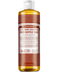 Dr. Bronner's Eucalyptus Pure-Castile Liquid Soap, 16 oz.