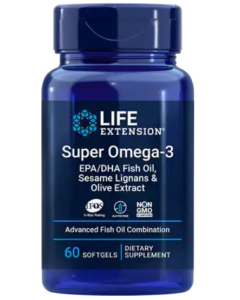 Life Extension Super Omega-3 EPA/DHA softgels- Main