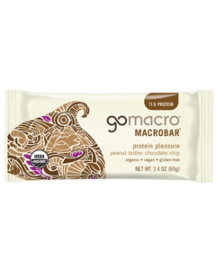 GoMacro Peanut Butter Chocolate Chip MacroBar, 2.3oz
