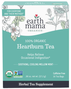 Earth Mama Organic Heartburn Tea, 16 Bags