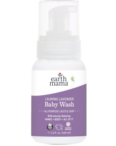 Earth Mama Organic Lavendar Baby Body Wash, 5.3 oz.