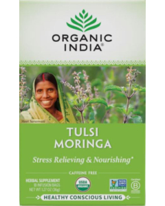 Organic India Tulsi Moringa Tea - Main