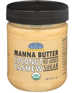 Manna Organics No Sugar Coconut Cashew - Main