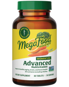 MegaFood Multi for Women 55+ 60 Tablets