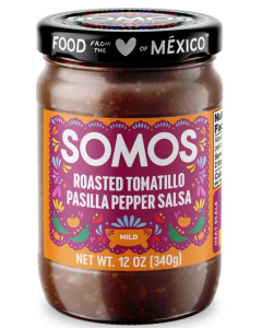 SOMOS Roasted Tomatillo Pasilla Pepper Salsa - Main