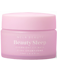 NCLA Beauty Sleep Overnight Pink Champagne Lip Mask,3 oz.
