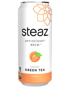 Steaz Organic Green Tea Peach - Main