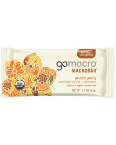 GoMacro Sunflower Butter + Chocolate MacroBar, 2.3oz