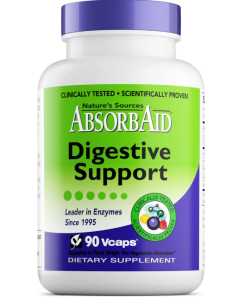 AbsorbAid Digestive Support, 90 Veg Capsules