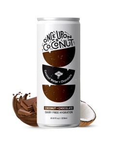 Once Upon a Coconut Chocolate + Coconut Water - Front view