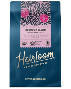 Heirloom Coffee Roasters Bedrock Blend, 12oz.