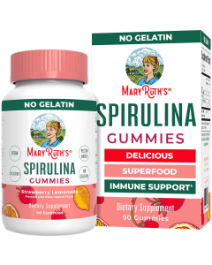 MaryRuth's Spirulina Gummies Strawberry Lemonade - Front view