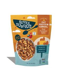 Seven Sundays Real Pumpkin Spice Oat Protein Cereal - Front vew