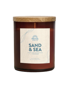 Pacha Soap Co. Sand & Sea Candle - Front view