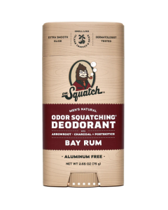 Dr. Squatch Bay Rum Deodorant Stick - Front view